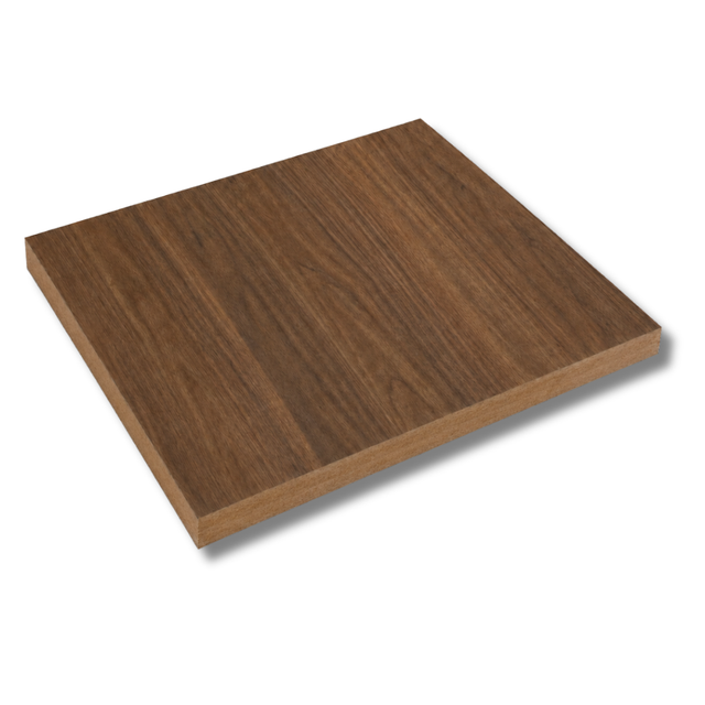 American Walnut Timber Veneer Panel A/B UV-Coated MDF 19x3050x1220 mm - Ply Online