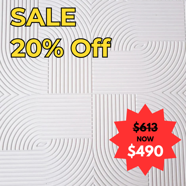 White Primed Architectural Panel - Black Friday 2025
